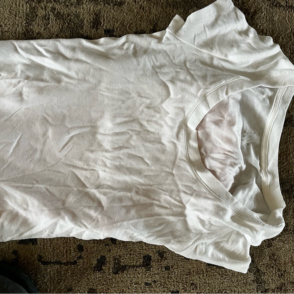 a new day White Short Sleeve Tee